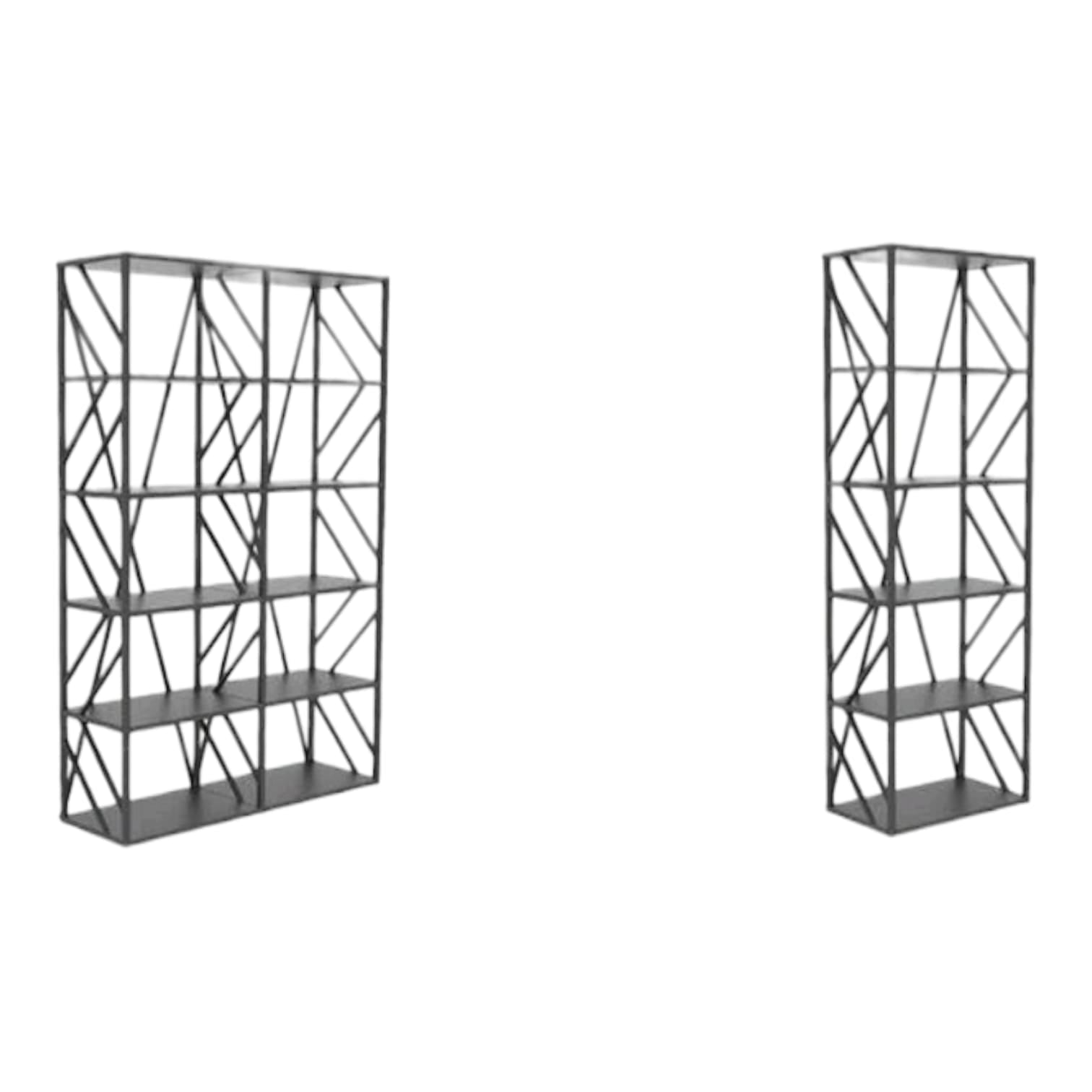 Tall Decorative Bookshelf