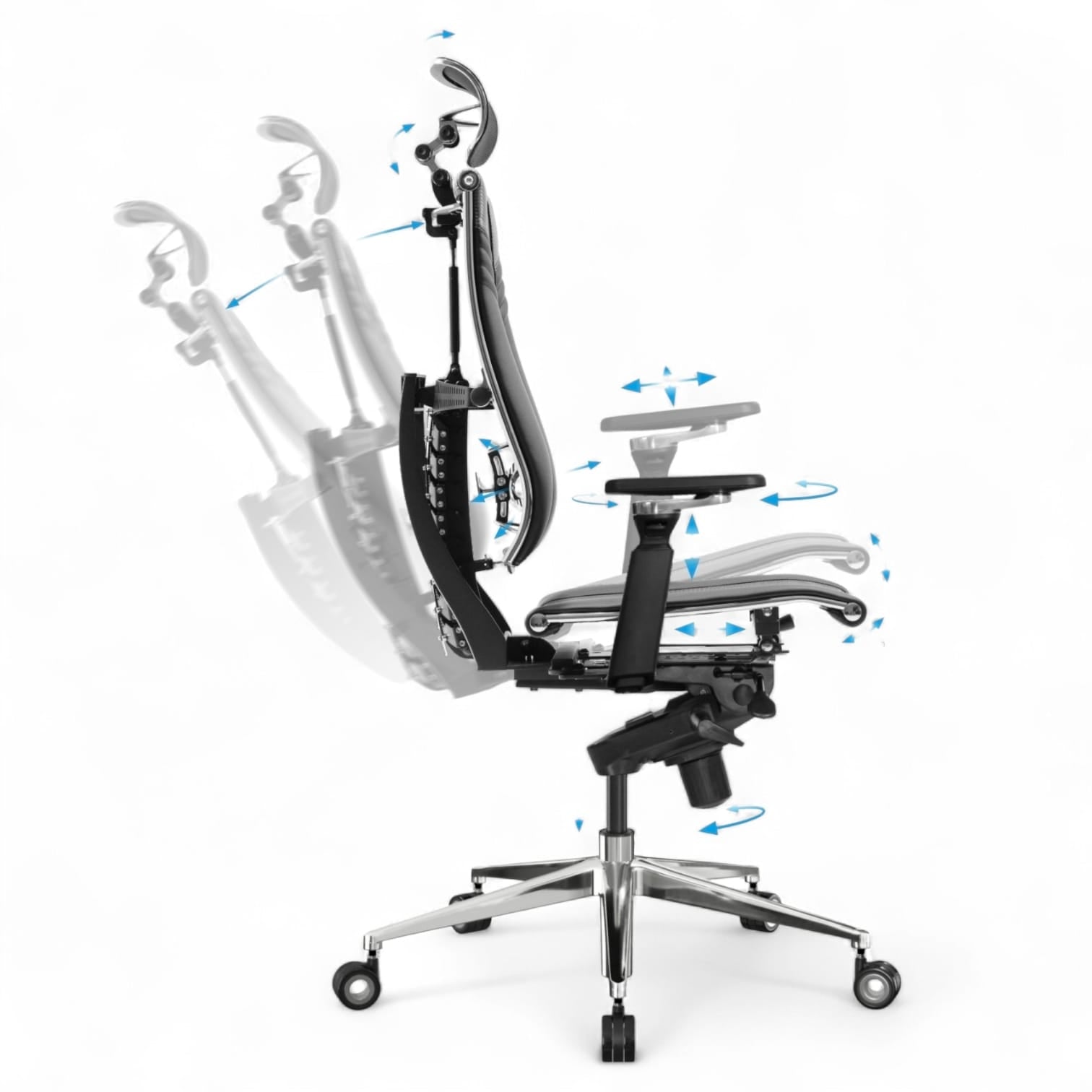 Metal Frame Yoga D Manager Chair