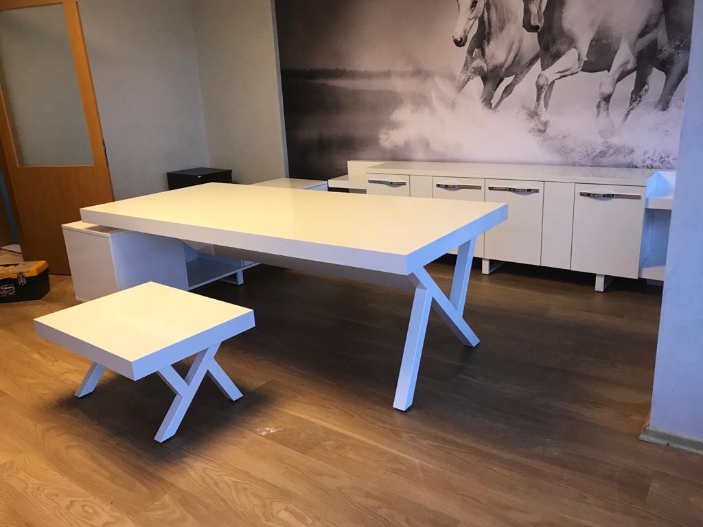 Ensemble de Direction Blanc S Class Large
