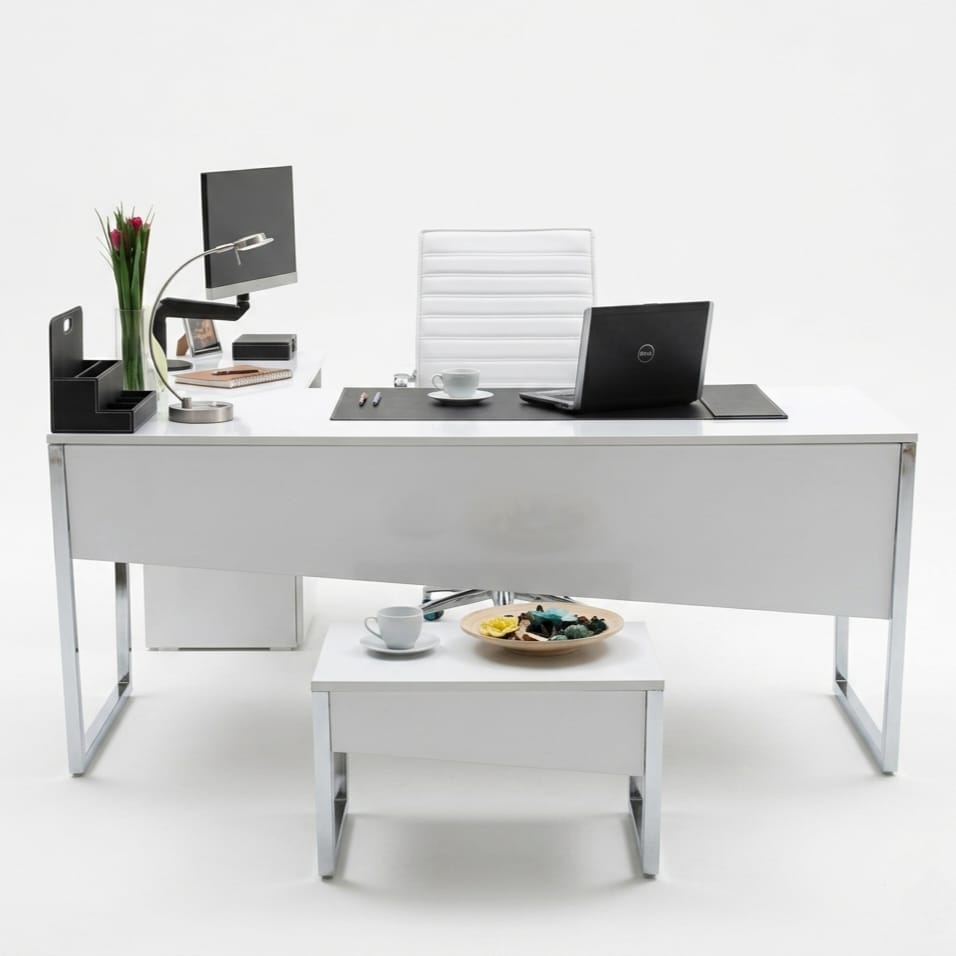 New Zealand L-Shaped Desk Set