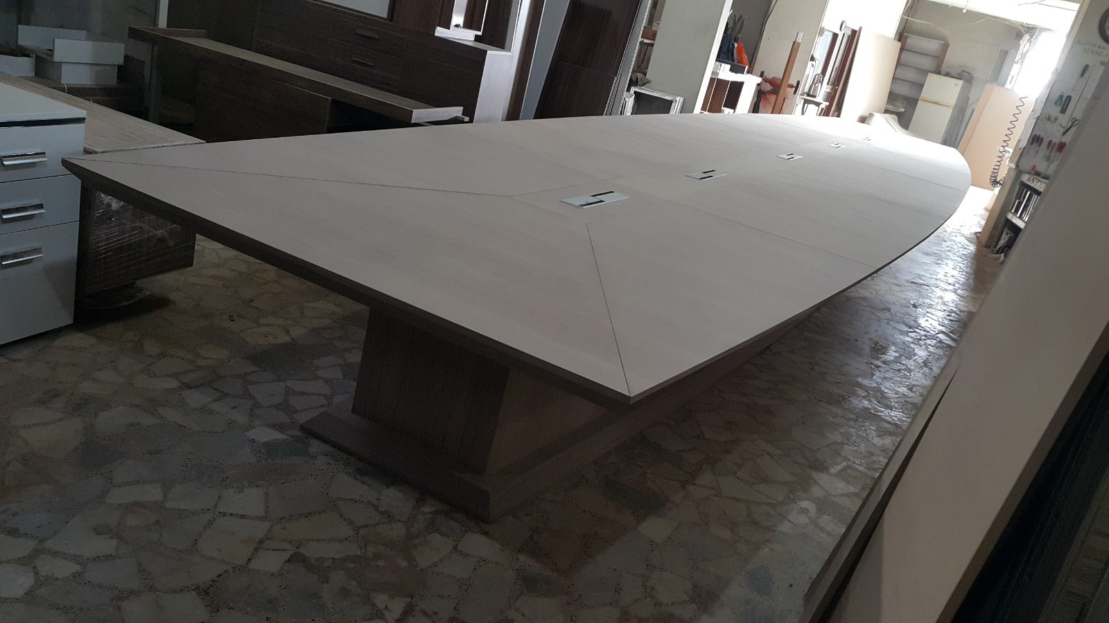 Netherlands Wooden Meeting Table