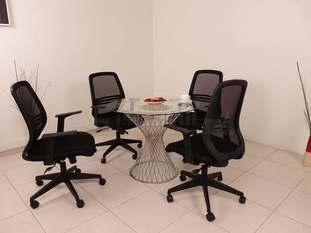 Cam Toplantı Masası Perla İstanbul Ofis Mobilya