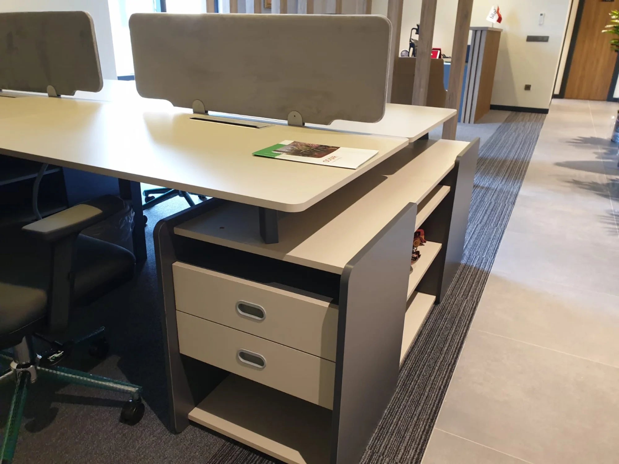 Katar 4lü Çalışma Masası Workstation ISTANBUL