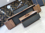 Executive Office Set Walnut and Lacquer Signature