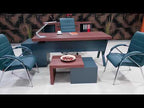 Istanbul Office Executive Set Captiva - V.Walnut Anthracite