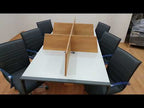 Apple 6-Person Multiple Workstation Desk