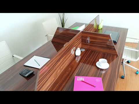 Apple Workstation mit 4 Arbeitsplätzen