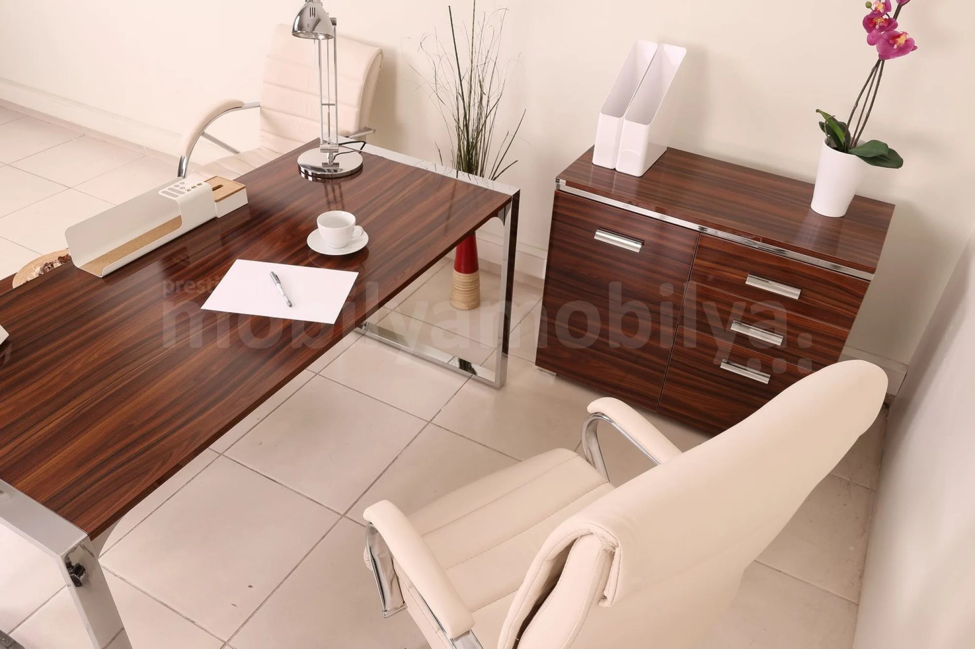 Valante Personel Ofis Takımı Hg.Beyaz mdf ISTANBUL